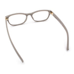 Classy Narrow Rectangle Blue Light Filter Clear Lens Computer Glasses
