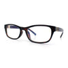 Classy Narrow Rectangle Blue Light Filter Clear Lens Computer Glasses