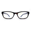 Classy Narrow Rectangle Blue Light Filter Clear Lens Computer Glasses