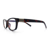 Classy Narrow Rectangle Blue Light Filter Clear Lens Computer Glasses