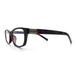 Classy Narrow Rectangle Blue Light Filter Clear Lens Computer Glasses