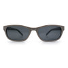 Womens Classy Narrow Rectangle Horn Rim Plastic Fashion Sunglasses