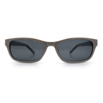 Womens Classy Narrow Rectangle Horn Rim Plastic Fashion Sunglasses