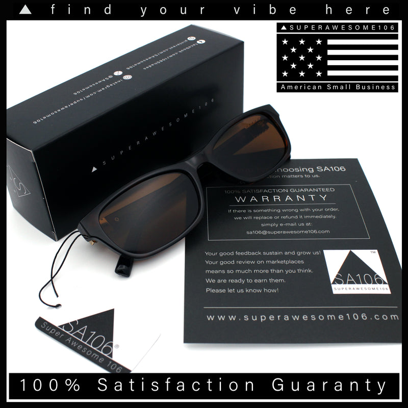 Womens Classy Narrow Rectangle Horn Rim Plastic Fashion Sunglasses