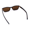 Womens Classy Narrow Rectangle Horn Rim Plastic Fashion Sunglasses