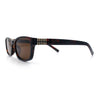 Womens Classy Narrow Rectangle Horn Rim Plastic Fashion Sunglasses