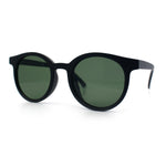 Retro Hipster Fashion Horn Rim Round Circle Len Plastic Sunglasses