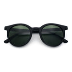 Retro Hipster Fashion Horn Rim Round Circle Len Plastic Sunglasses