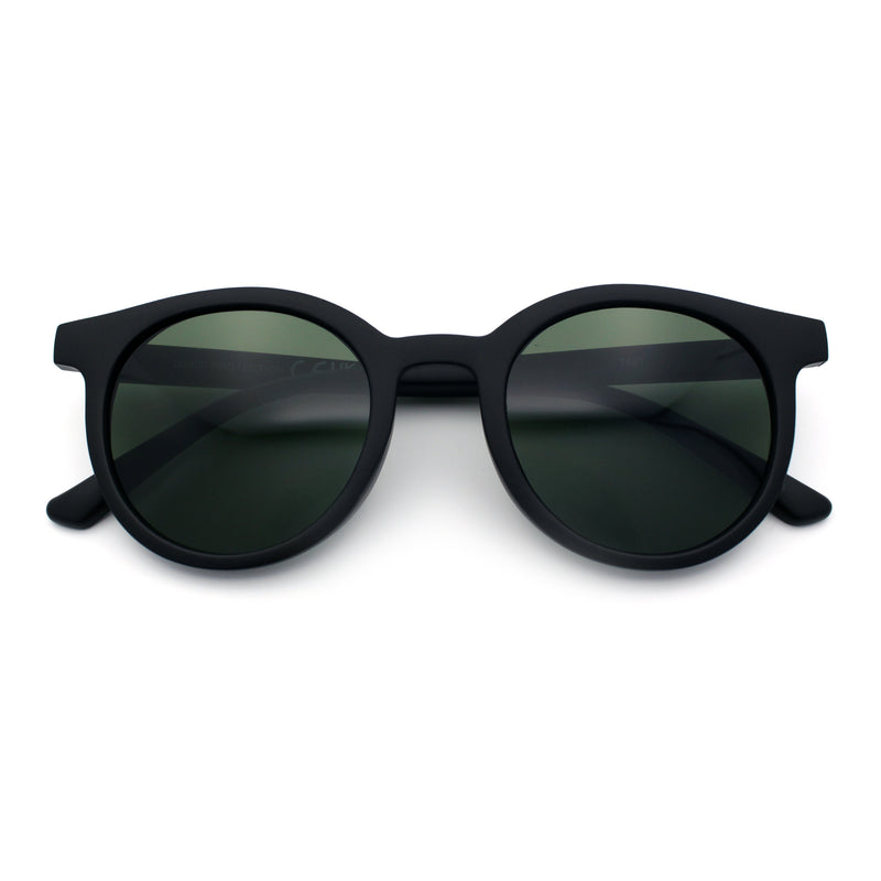 Retro Hipster Fashion Horn Rim Round Circle Len Plastic Sunglasses