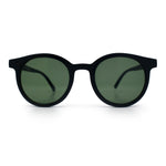 Retro Hipster Fashion Horn Rim Round Circle Len Plastic Sunglasses