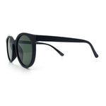 Retro Hipster Fashion Horn Rim Round Circle Len Plastic Sunglasses