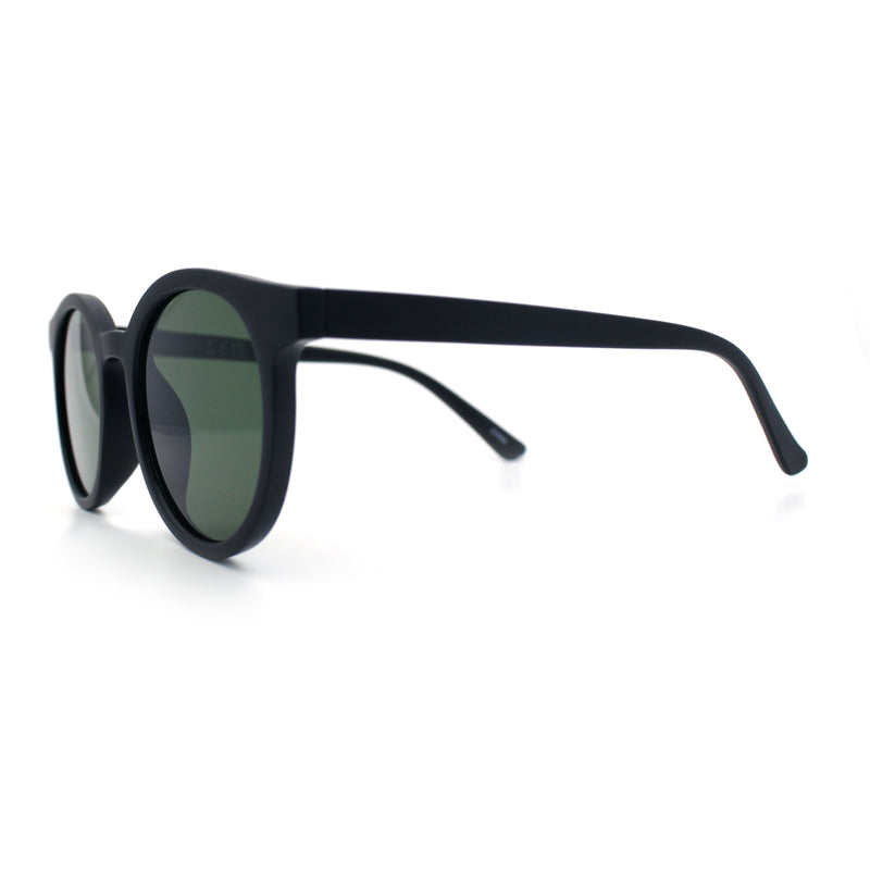 Retro Hipster Fashion Horn Rim Round Circle Len Plastic Sunglasses
