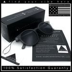 Retro Hipster Fashion Horn Rim Round Circle Len Plastic Sunglasses