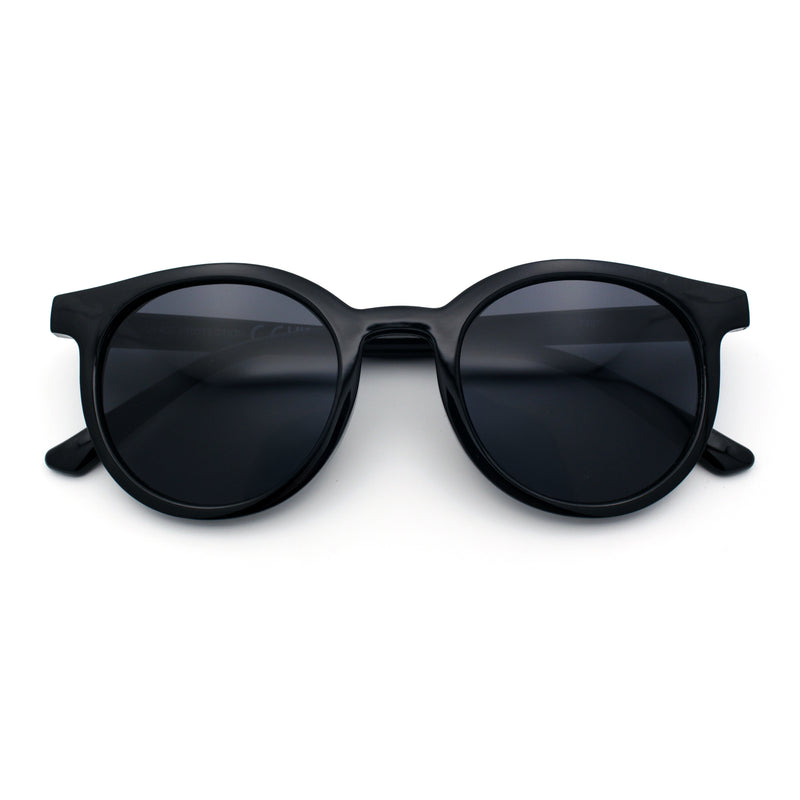 Retro Hipster Fashion Horn Rim Round Circle Len Plastic Sunglasses