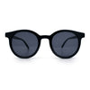 Retro Hipster Fashion Horn Rim Round Circle Len Plastic Sunglasses