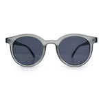 Retro Hipster Fashion Horn Rim Round Circle Len Plastic Sunglasses