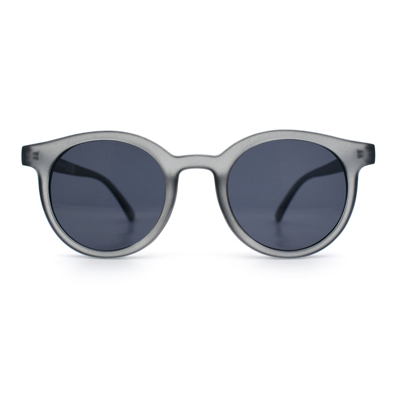 Retro Hipster Fashion Horn Rim Round Circle Len Plastic Sunglasses