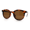 Retro Hipster Fashion Horn Rim Round Circle Len Plastic Sunglasses