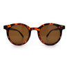 Retro Hipster Fashion Horn Rim Round Circle Len Plastic Sunglasses