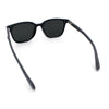 Spring Hinge Woodbuff Arm Studious Horn Rim Plastic Sunglasses