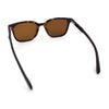 Spring Hinge Woodbuff Arm Studious Horn Rim Plastic Sunglasses