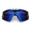 Boys Size Flip Up Shield Rimless Adjustable Arm MTB Sport Sunglasses