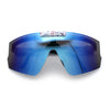 Boys Size Flip Up Shield Rimless Adjustable Arm MTB Sport Sunglasses