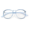 Classic Innocent Girly Geek Round Thin Plastic Fashion Eyeglasses