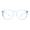 Classic Innocent Girly Geek Round Thin Plastic Fashion Eyeglasses