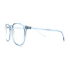 Classic Innocent Girly Geek Round Thin Plastic Fashion Eyeglasses