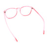 Classic Innocent Girly Geek Round Thin Plastic Fashion Eyeglasses