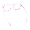Classic Innocent Girly Geek Round Thin Plastic Fashion Eyeglasses