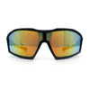 Boys Child Size Wrap Shield Aerodynamic Sport Plastic Sunglasses