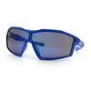 Boys Child Size Wrap Shield Aerodynamic Sport Plastic Sunglasses