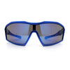 Boys Child Size Wrap Shield Aerodynamic Sport Plastic Sunglasses