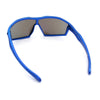 Boys Child Size Wrap Shield Aerodynamic Sport Plastic Sunglasses