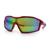 Boys Child Size Wrap Shield Aerodynamic Sport Plastic Sunglasses