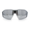 Boys Child Size Wrap Shield Aerodynamic Sport Plastic Sunglasses