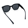 Womens Collapsible Folding Oversized Cat Eye Plastic Sunglasses