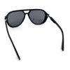 Mens Classic Retro Vented Side Visor Plastic Racer Sunglasses
