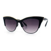 SA106 Womens High Point Squared Half Rim Look Cat Eye Sunglasses