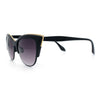 SA106 Womens High Point Squared Half Rim Look Cat Eye Sunglasses