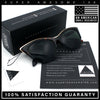 SA106 Womens High Point Squared Half Rim Look Cat Eye Sunglasses