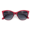 SA106 Womens High Point Squared Half Rim Look Cat Eye Sunglasses