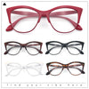 SA106 Womens High Point Squared Half Rim Look Cat Eye Glasses
