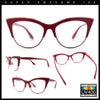 SA106 Womens High Point Squared Half Rim Look Cat Eye Glasses