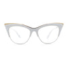 SA106 Womens High Point Squared Half Rim Look Cat Eye Glasses