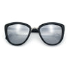 SA106 Womens Color Mirror Reflective Lens Oversize Cat Eye Sunglasses