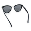 SA106 Womens Color Mirror Reflective Lens Oversize Cat Eye Sunglasses
