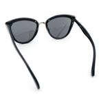 SA106 Womens Color Mirror Reflective Lens Oversize Cat Eye Sunglasses